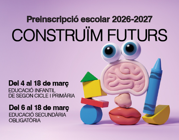 Preinscripció 2026/27 – Escola Pau Picasso
